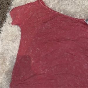 One shoulder American eagle top